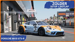 ACC  Porsche 991ii GT3R  Zolder  Setup amp Hotlap [upl. by Alysa]