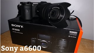 Unboxing Sony a6600 Mirrorless Camera in 2020 with 18135mm Lens REVIEW [upl. by Tabina]