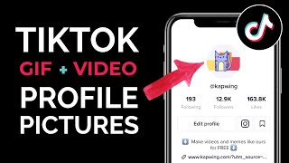 How to Use Any GIF or Video as your TikTok Profile Picture [upl. by Woothen]