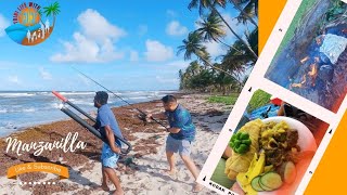 Lots Of Seaweed At Manzanilla Beach [upl. by Aietal528]