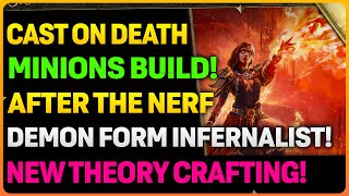 HOW TO USE Cast On Minion Death In Summoners Builds  Infernalist Demon Castor [upl. by Ettenuj]