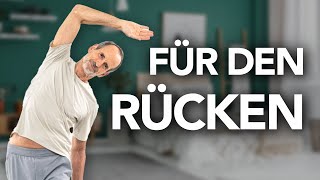 Rückenschmerzen Meine 10 Minuten Rückenübungen für jeden Morgen [upl. by Lonnard]