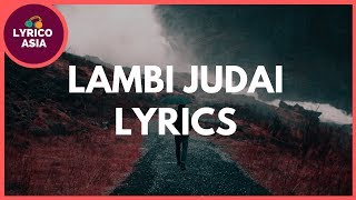 Lambi Judai  Jannat Lyrics 🎵 Lyrico TV Asia [upl. by Epolulot]