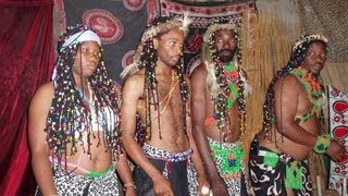 Zulu sangoma and spirit healing ceremony [upl. by Ominoreg]