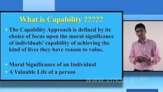 Amartya Sen’s  Capability Approach [upl. by Llenaj]