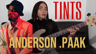 Anderson Paak  Tints  Bass Cover  ft Kendrick Lamar [upl. by Medin]