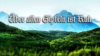 Über allen Gipfeln ist Ruh German balladeEnglish translation [upl. by Samul80]