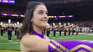 LSU CFP National Championship Pregame [upl. by Ahtel]