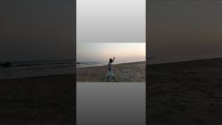 Jamunasul Sea Beach  odishaseabeach solo sundayfunday motovlog travellover [upl. by Neyut]