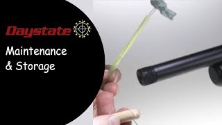 HOW TO Daystate airgun  Maintenance and Storage [upl. by Alessandra]