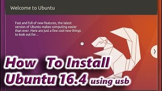 How To Install Ubuntu 1604 LTS [upl. by Alexandrina676]