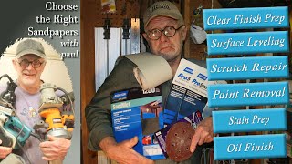 Choosing the Right Sandpaper for Woodworking [upl. by Lesli886]