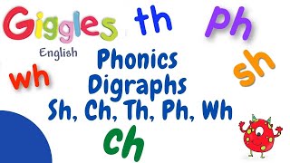 Phonics Digraphs  sh ch th wh ph [upl. by Jurdi]