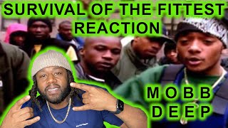 Mobb Deep  Survival of the Fittest REACTION [upl. by Runstadler251]