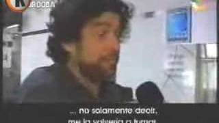 Andres Calamaro  Entrevista [upl. by Nogaem]