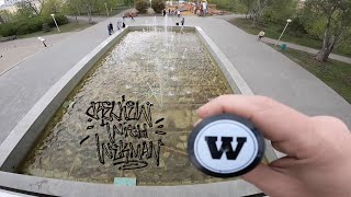 Graffiti review with Wekman FLOW ink for squeezer marker markers [upl. by Akfir]