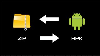 How to change a filefolderzip to an APK or any other file format to another format 2019 [upl. by Rupert]