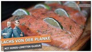 Lachs grillen auf der Zedernholzplanke  Das ultimative LachsRezept [upl. by Marcus]