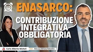 Enasarco  Contribuzione Integrativa Obbligatoria [upl. by Oirotciv653]