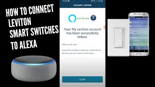 How To Connect Leviton Switch To Alexa [upl. by Curcio]