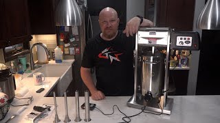 LEM Big Bite 20 lb Motorized Sausage Stuffer [upl. by Yniffit]