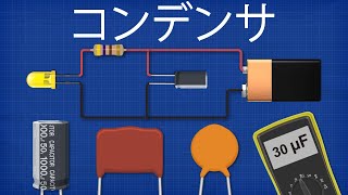 コンデンサの仕組みとは？ 電子機器 キャパシタ [upl. by Eul744]