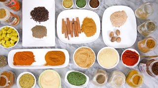 All You Need to Know About FOOD SPICES amp HERBS  SPICES EVERY COOK SHOULD HAVE  ZEELICIOUS FOODS [upl. by Enniotna]