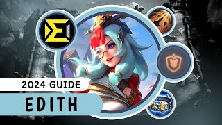 Edith Guide 2024 New Best Build Emblem Set for Edith  Mobile Legends [upl. by Long333]