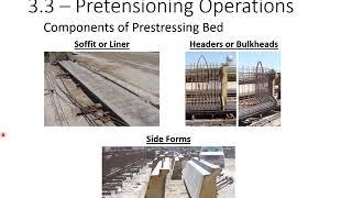 Prestressed Concrete Design  3  Prestressing Technology [upl. by Baldridge219]