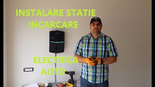 Instalare statie incarcare electrica auto 22kW [upl. by Droffig]