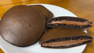 Oreo Dorayaki recipe  Japanese street food  Oreo Dora Cake [upl. by Ahtar321]