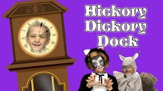 Hickory Dickory Dock  Counting  Educational  Songs For Kids [upl. by Tamarra]