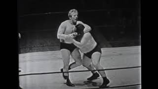 WRESTLING FROM THE MAPLE LEAF GARDENS  JANUARY 17 1957 [upl. by Aynosal]