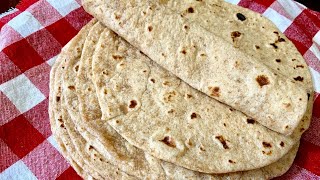 TORTILLAS DE HARINA INTEGRAL TIPS para que queden SUAVES [upl. by Ateuqahs961]