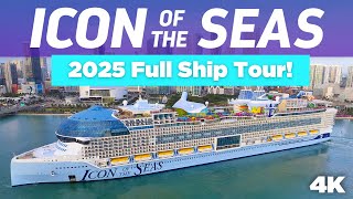 Icon of the Seas 2025 Cruise Ship Tour [upl. by Dallis]