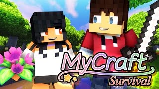 Surviving Together  MyCraft Minecraft Survival  Part 1 [upl. by Matthia771]