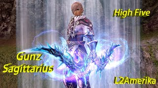 Lineage II  Guide ArcherSagittarius 20  L2 Amerika H5 PVP Server [upl. by Krahmer]