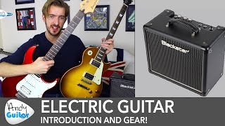 Beginners Guide To Electric Guitar Gear  Guitars Amps amp Pedals [upl. by Ardnohsal]