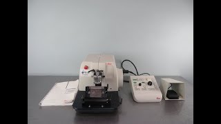 Leica Rotary Microtome RM2165 [upl. by Nirol]