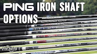 PING Irons Golf Shaft Options  Which Shaft Is Right For You [upl. by Arriaes790]