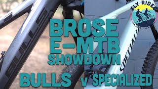 Brose Electric Bike Showdown Specialized Turbo Levo vs Bulls EStream EVO [upl. by Ailadi835]