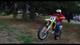 FIRST DIRT BIKE  TOO MUCH POWER [upl. by Natie]