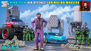 Ultimate Hightech Air Defence System For Malibu Mansion  Gta V Gameplay [upl. by Mcintosh388]