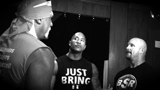 Three icons share a moment WrestleMania 30 Exclusive April 6 2014 [upl. by Airehc]