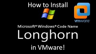 Windows Longhorn Build 5112  Installation in VMware [upl. by Onaivatco122]