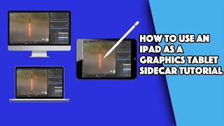 How to use iPad as a Graphics Tablet  Sidecar Tutorial [upl. by Kaya556]