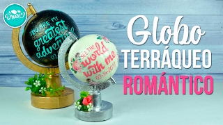 Globo terráqueo romántico que funcionaDIY SAN VALENTÍN  DREEN [upl. by Swehttam]