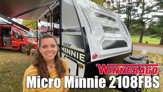 Winnebago Industries TowablesMicro Minnie2108FBS [upl. by Lilithe989]