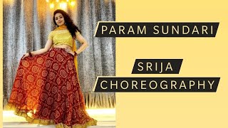 PARAM SUNDARI Dance Cover Mimi Srija Choreography [upl. by Neenej]