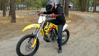 RMZ 250 rip [upl. by Nnylidnarb]